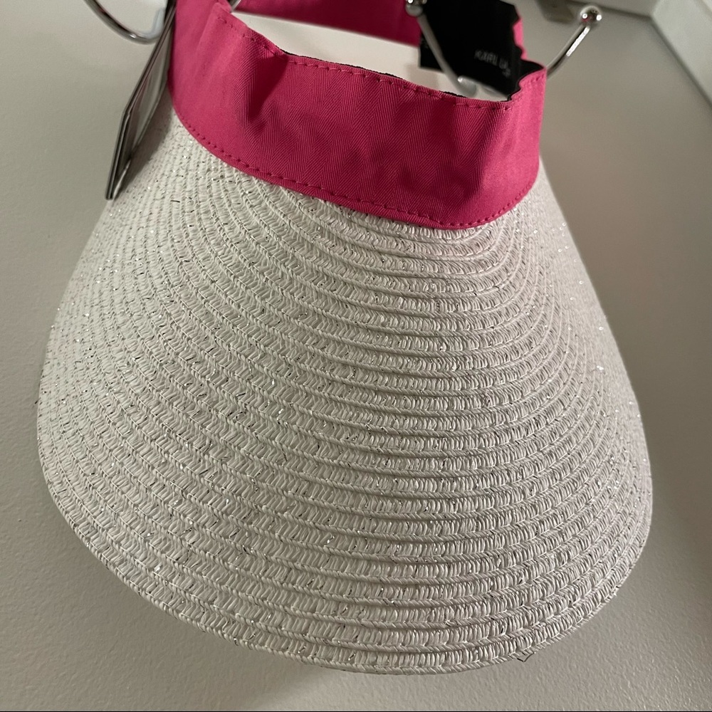 Summer Sunshade visor - straw hat style
